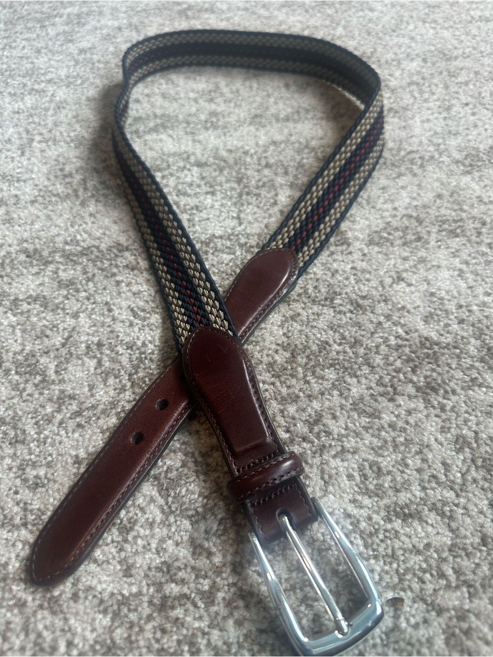 Brighton Leather & Fabric Men’s Belt 40